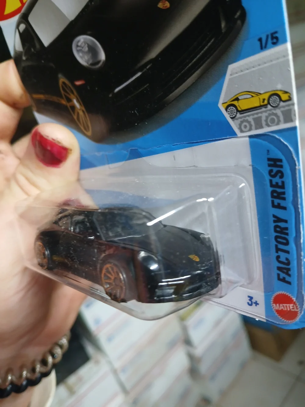 selected region shows the 2026 Hot Wheels 'Factory Fresh' (1/5) release of the P
